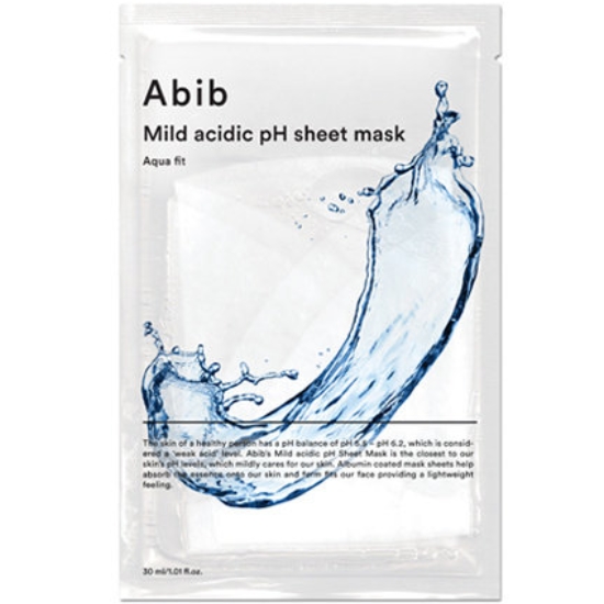 약산성 pH 아쿠아핏 마스크시트