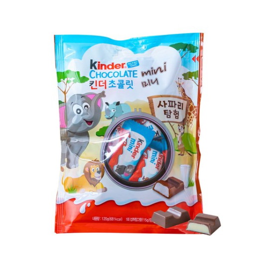 킨더 초콜릿 미니 120G