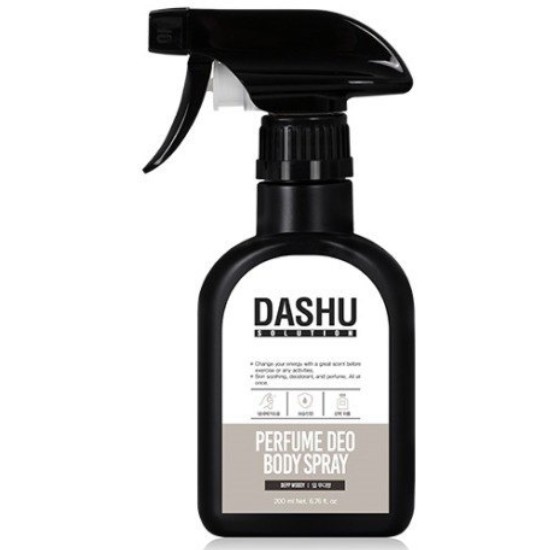 다슈 솔루션 퍼퓸 데오 바디스프레이 딥우디향 200ml (2개)