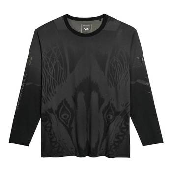 Y3 10 메르세데스 AMG 페트로나스 F1 울프 LS 티셔츠 블랙 KS7830 1143737_이미지