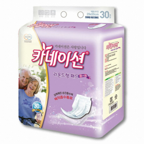 카네이션 라운드형 패드 프리미엄 30개 (8팩(240개))_이미지