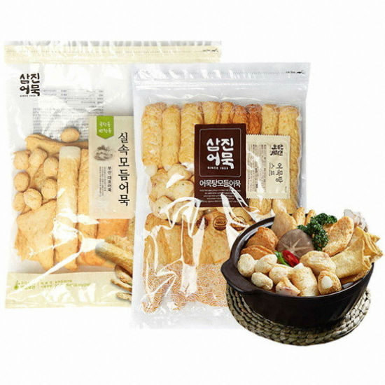 삼진어묵 어묵탕모듬 1.2kg+실속모듬어묵 1.8kg (1개)_이미지