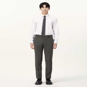 티아이포맨 PAULO 울혼방 마이크로 체크 셋업 바지 M226MTP712M_이미지