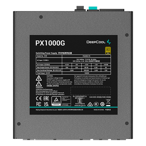 DEEPCOOL PX1000G 80PLUS��� Ǯ��ⷯ ATX3.0