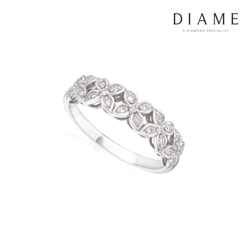 ���̾ƹ� ���� ī���ڿ� 18K��� ���׷ο� ���̾Ƹ�� ���� FGDR1273WLAB