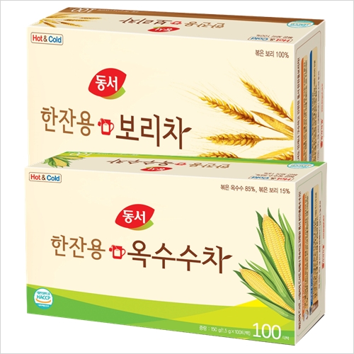 한잔용보리차100T+한잔용옥수수차100T