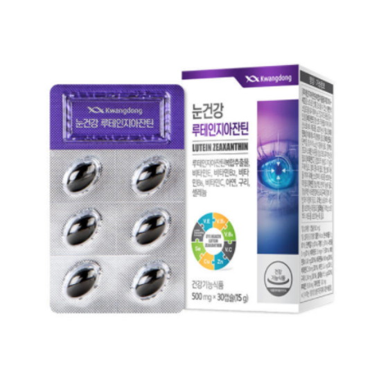 광동생활건강 눈건강 루테인지아잔틴 500mg 30캡슐 (13개)_이미지