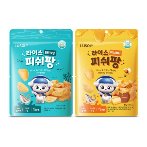 루솔 라이스 피쉬팡 허니버터 30g (3개)