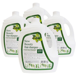 뉴뷰티 샴푸 4.2L (4개)