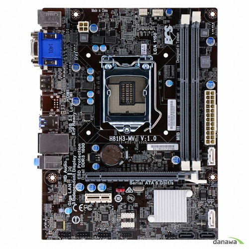 ECS ESSENTIALS H81H3-MV ���̾���