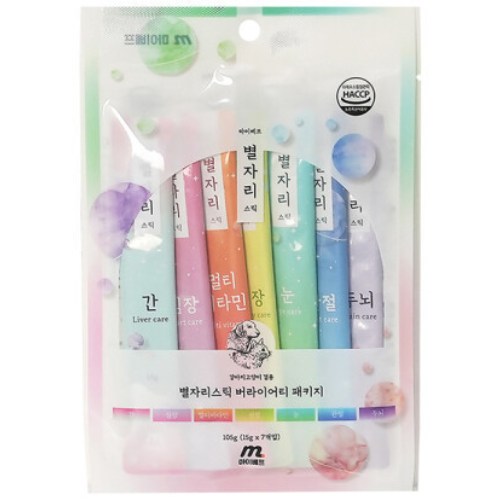 펫원 마이베프 별자리스틱 버라이어티 105g (15g x 7p) (1개)