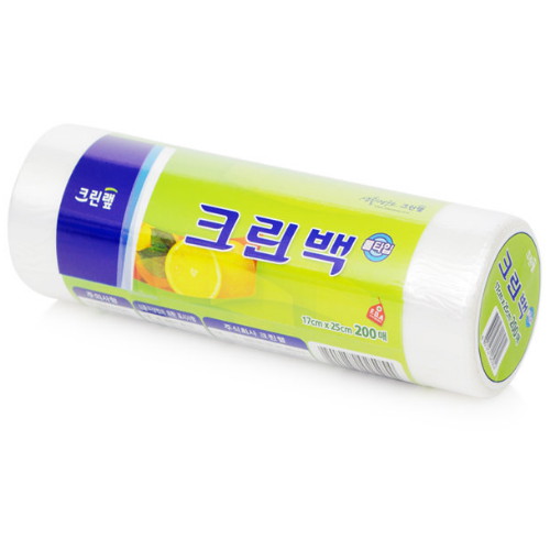 크린랲 크린백 롤타입 17x25cm 200매