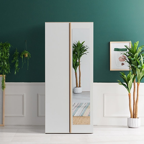 파로마  이즈 클래스 롱바 거울수납옷장 800