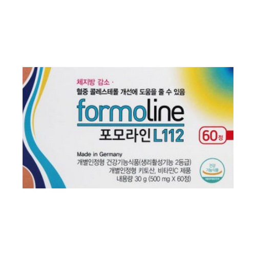 유유제약  포모라인 L112 60정 (1개)