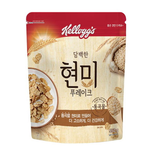 켈로그 현미 푸레이크 550g (1개)