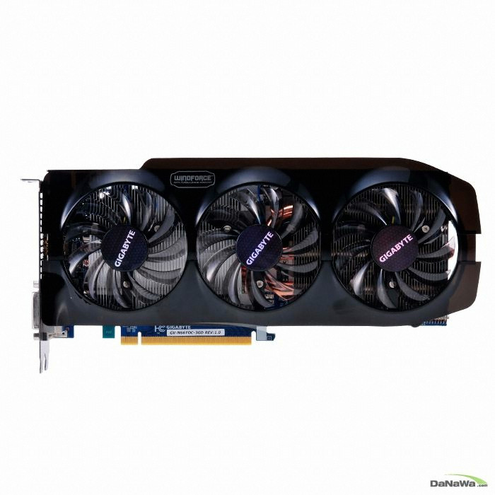 GIGABYTE ������ GTX660 TI UDV OC D5 3GB WINDFORCE 3X