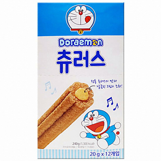 도라에몽 츄러스 12개입 240g (1개)_이미지