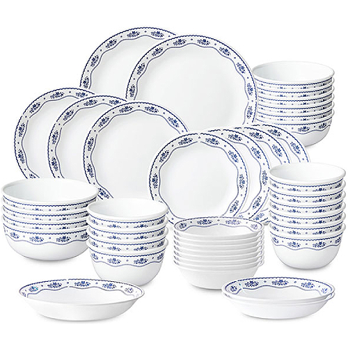 코렐 프렌치 도일리 10인 한국형 홈세트 40P