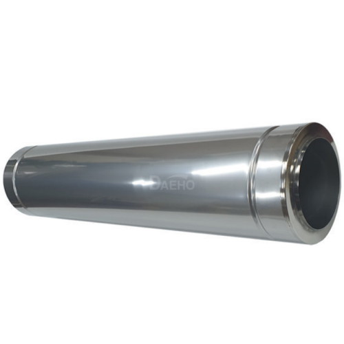 대호화목난로 충전식 이중관 연통 1m (150mm)_이미지