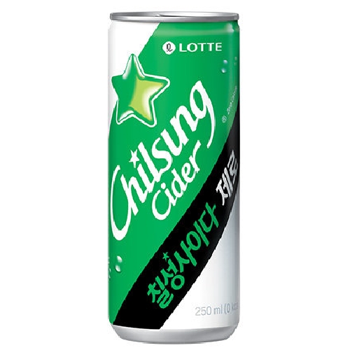 롯데칠성음료 칠성사이다 제로 250ml (90개)