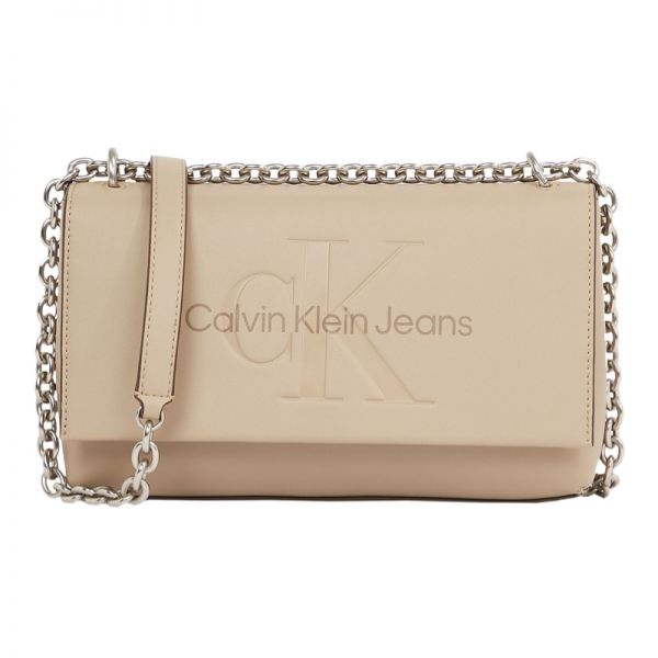 캘빈클라인 Calvin Klein CKJ 체인 25 모노 크로커리로 EW 플랩 조각상 제작 가방 크로스백 숄더백 382237_이미지