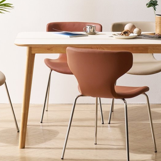 BIF보루네오 마르체 롤리 자작나무 HPM 사각 원목 식탁 1800 (의자별도)_이미지