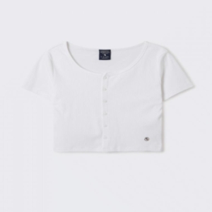 후아유 여성 Ribbed U-neck Cardigan WHRAF2427F_이미지