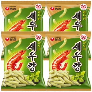 농심 와사비 새우깡 70g (4개)