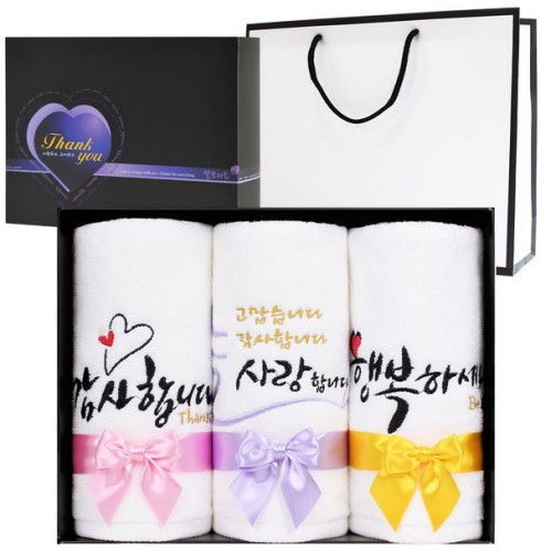 DOD 플라워 3매 선물세트