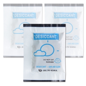 썬겔 실리카겔 방습제 습기제거제 PET 비닐 3g 400개
