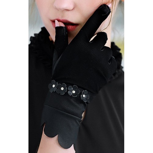 메이투 오픈 핑거 메쉬 골프장갑 (1세트)_이미지