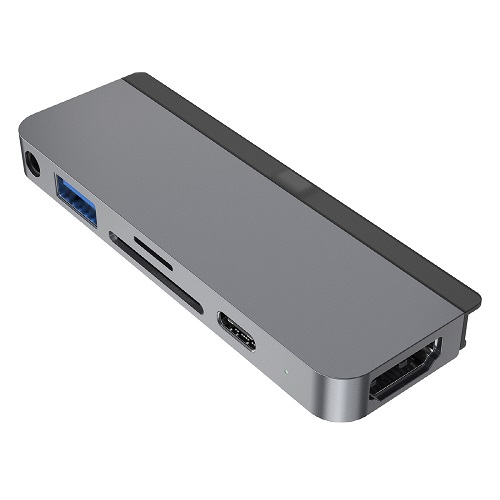 HYPERDRIVE HD319B (6포트/Type C) (HD319B-GY, HD319B-SI)_이미지
