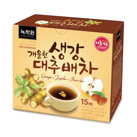 녹차원 생강대추배차 15T (1개)