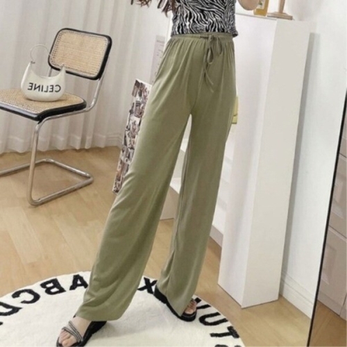 패플 다잇템다잇템 여성 넓은 세로줄무늬 SS 밴드팬츠_22000461