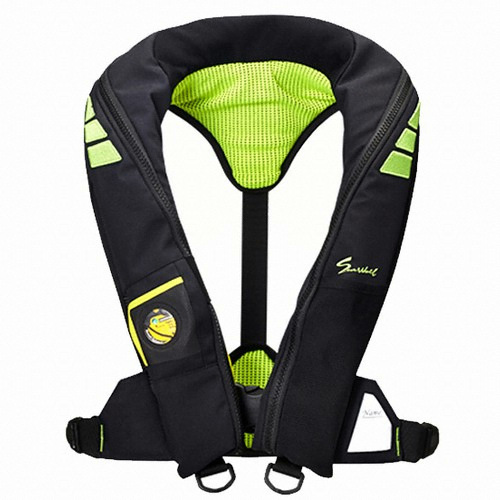 씨울프 SW-S06 최고급 자동팽창식 구명조끼