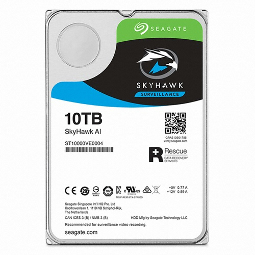 Seagate SkyHawk AI 7200/256M (10TB, ST10000VE0004)_이미지