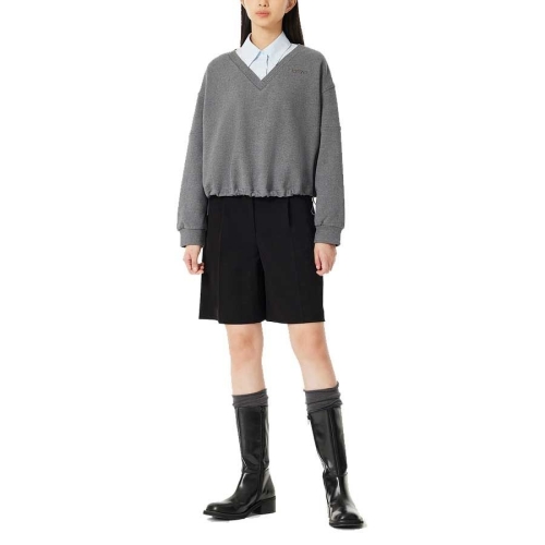 신세계인터내셔날 보브 셔츠 레이어드 스트링 헴 티셔츠 7124440100_이미지