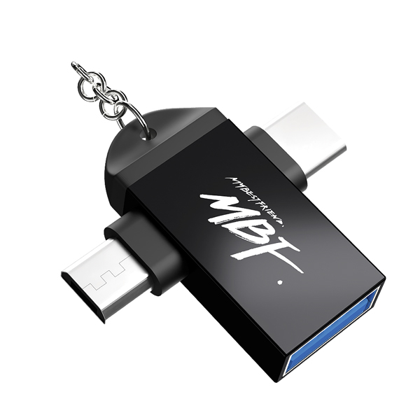 엠비에프 MBF-COTG-T USB 3.0 T자형 OTG 젠더_이미지