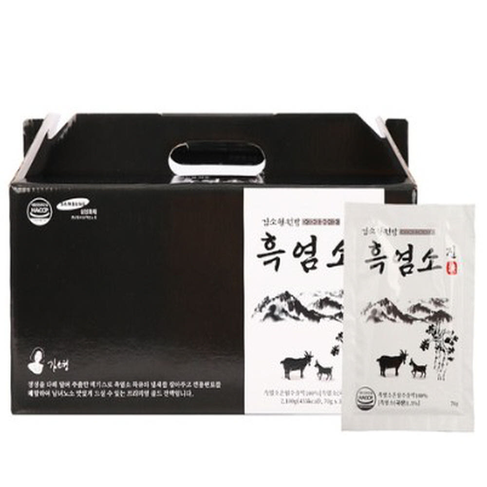 옻가네 김소형 원방 흑염소 진액스틱 15g 30포 (1개)_이미지
