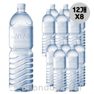 광동제약 제주 삼다수 그린 2L (96개)_이미지