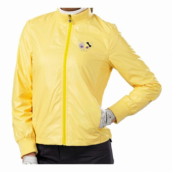 엘리아시크 풀지퍼 안감 골프 바람막이 (E94J716)_이미지