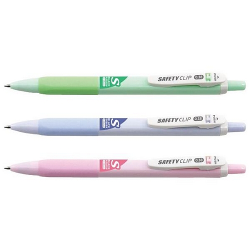 마이펜  세이프티 클립 S 볼펜 0.38mm[1개]