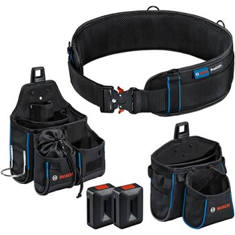 보쉬 툴 <b>벨트</b> 홀더 풀세트 Tool Belt 93 Kit