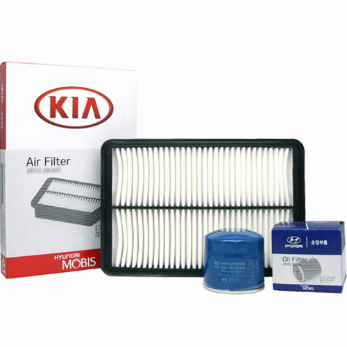 현대모비스 순정 필터 세트 (35504+D3300)