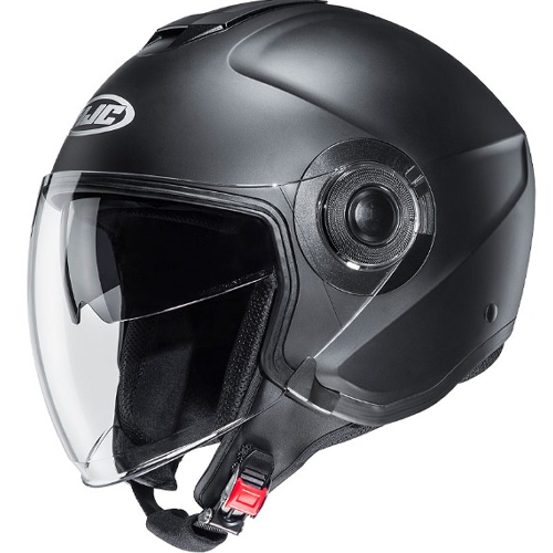 홍진상사 HJC I40 세미 플랫 블랙 오픈페이스 헬멧_이미지