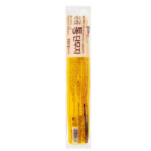 곰곰 통단무지 550g이미지입니다. 누르면 해당 게시물로 새창이동합니다.