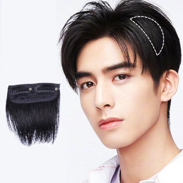 027DKW99 붙임머리 미용 옆머리 부분 가발 가발