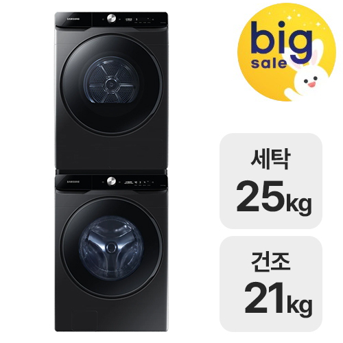 삼성전자 그랑데 AI WF25DG8650BV + DV21DG8600BV (공식인증점)_이미지