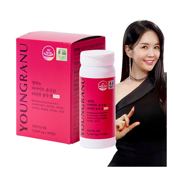 대원헬스케어 영라뉴 다이어트 유산균 리턴컷 솔루션 PRO 300mg 30캡슐