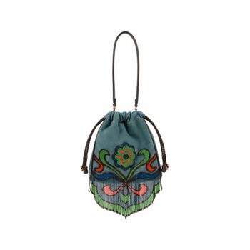 에트로 칼리스페라 비즈 프린지 스몰 버킷 백 152664921
